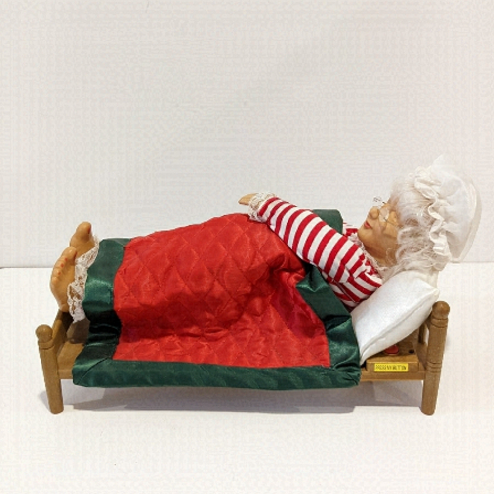 GEMMY animated snoring Mrs Claus